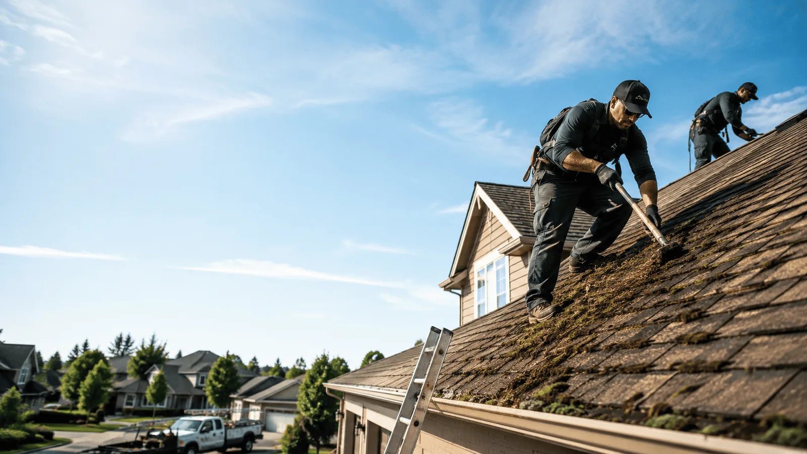 Roof Moss Removal in Clinton, PA near me